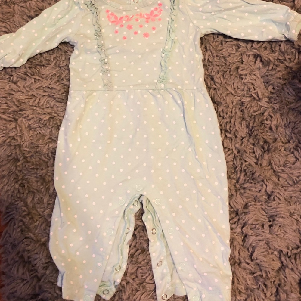 Carter’s one piece floral outfit